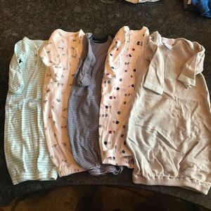 Carters Newborn Night Gowns One Size